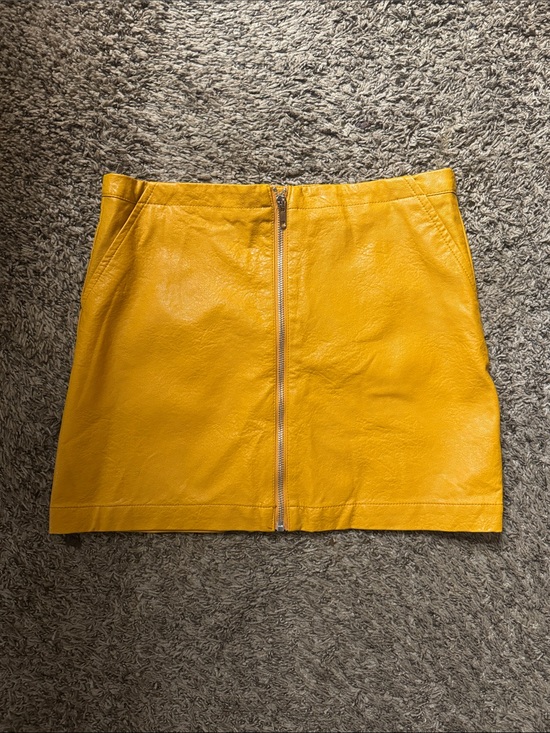 Dresses & Skirts - Leather skirt